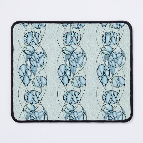 Item preview, Go with the Flow - Icy Blue Pastel/ Medium designed and sold by Carina Parry Studios.