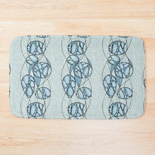 Item preview, Go with the Flow - Icy Blue Pastel/ Medium designed and sold by Carina Parry Studios.