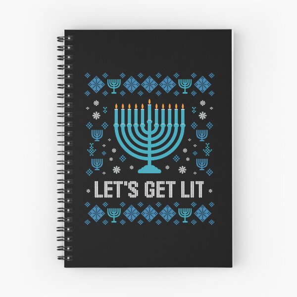 Item preview, Lets Get Lit Hanukkah Menorah Chanukah Jew designed and sold by Bandikonsalez.