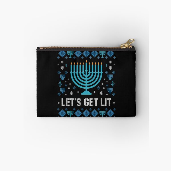 Item preview, Lets Get Lit Hanukkah Menorah Chanukah Jew designed and sold by Bandikonsalez.