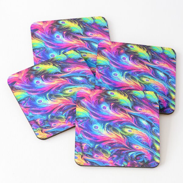 Item preview, Spectrum Feathers – Celestial Plumage designed and sold by WheelieGdArt.