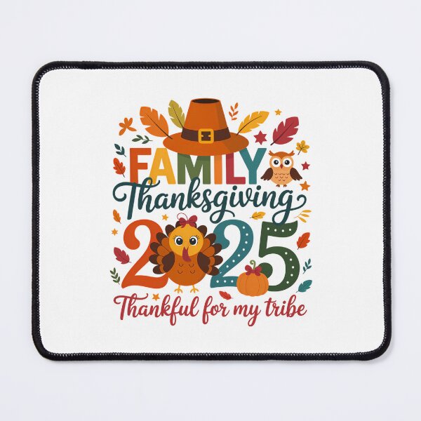 Item preview, Family Thanksgiving 2025 Crew Thankful For My Tribe designed and sold by Bandikonsalez.