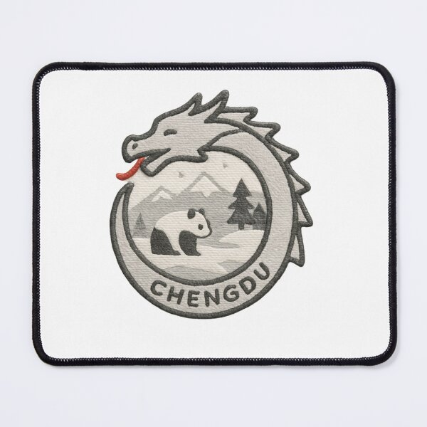Item preview, Chengdu Winter Dragon Patch designed and sold by Imaginarium of Chaos falcon88 .
