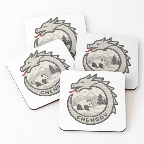 Item preview, Chengdu Winter Dragon Patch designed and sold by Imaginarium of Chaos falcon88 .