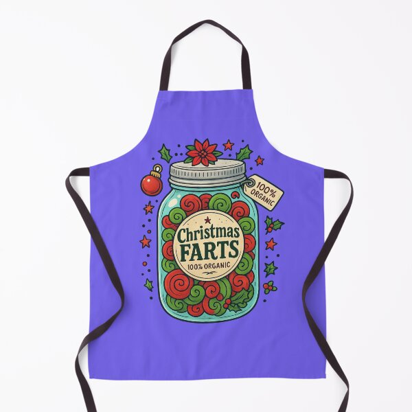 Item preview, 100% Organic Christmas Farts Funny Holiday Fart Jar designed and sold by Willyboy16.