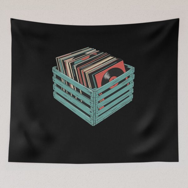 Item preview, Vinyl Record Crate designed and sold by khorbiasieno.