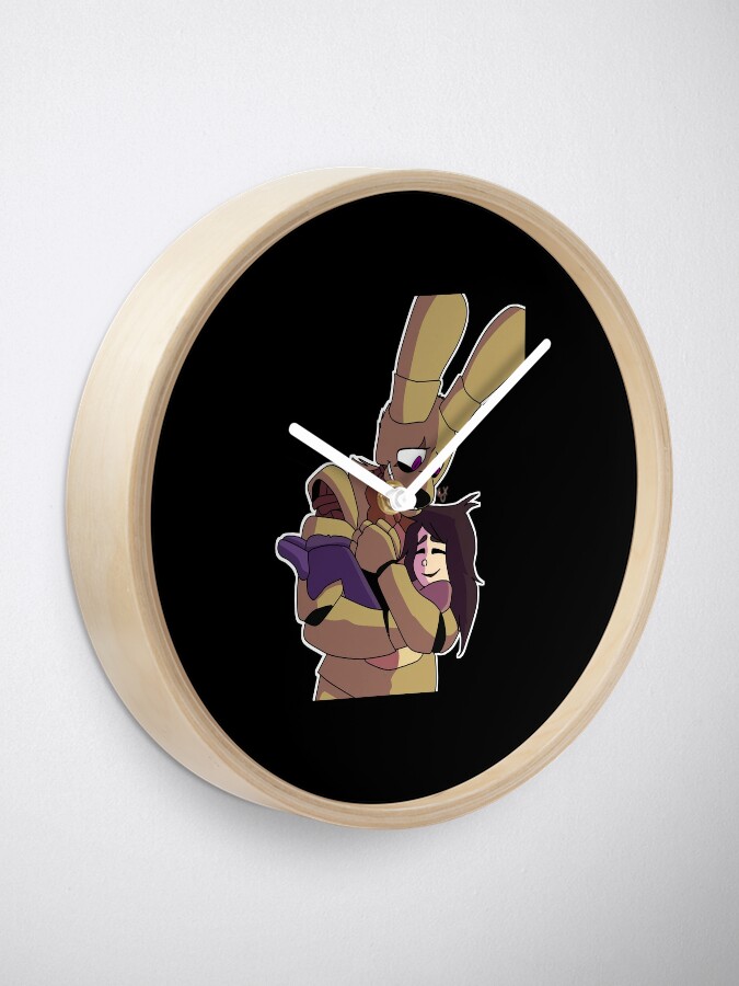 Glitchtrap Plush Clock for Sale by chronodia