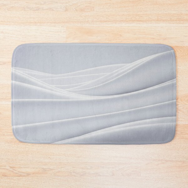 Item preview, Abstract landscape of white flowing waves designed and sold by homydesign.