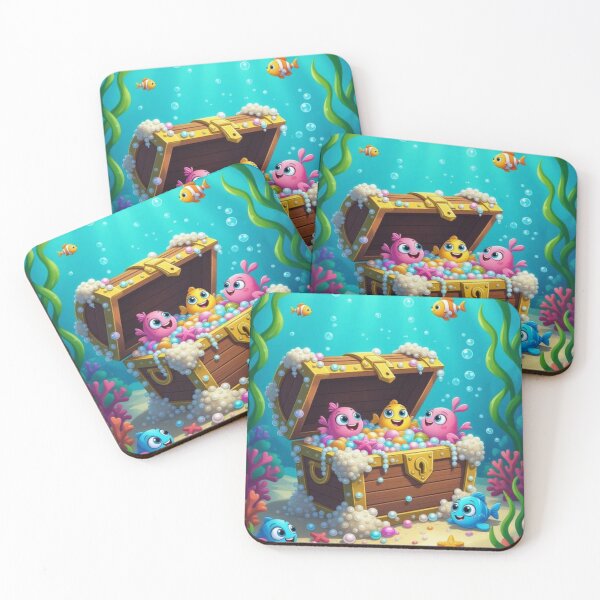 Item preview, Hidden Treasure Under Sea designed and sold by ArtQueen777.