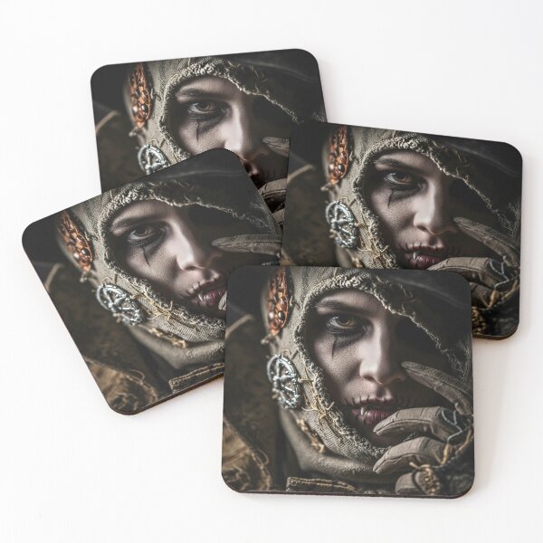 Item preview, Mysterious scarecrow character wearing a tattered costume designed and sold by homydesign.