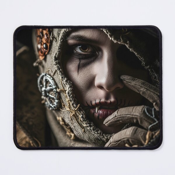 Item preview, Mysterious scarecrow character wearing a tattered costume designed and sold by homydesign.
