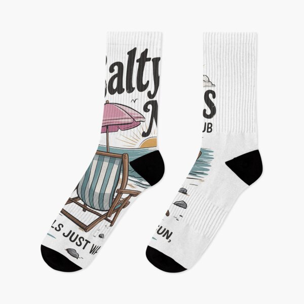 Item preview, The Beach Club Salty Mom designed and sold by khorbiasieno.