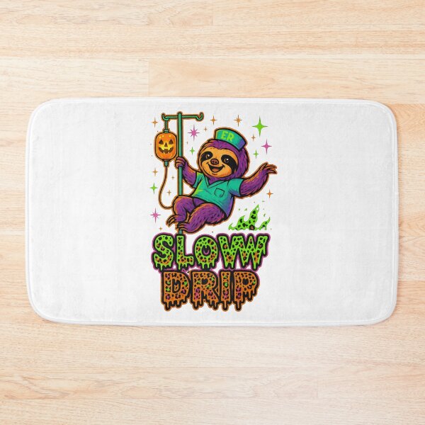 Item preview, Slow Drip – Funny Halloween ER Nurse and IV Nurse Design for RNs, LPNs, and Healthcare Workers designed and sold by ClinicalHubs.