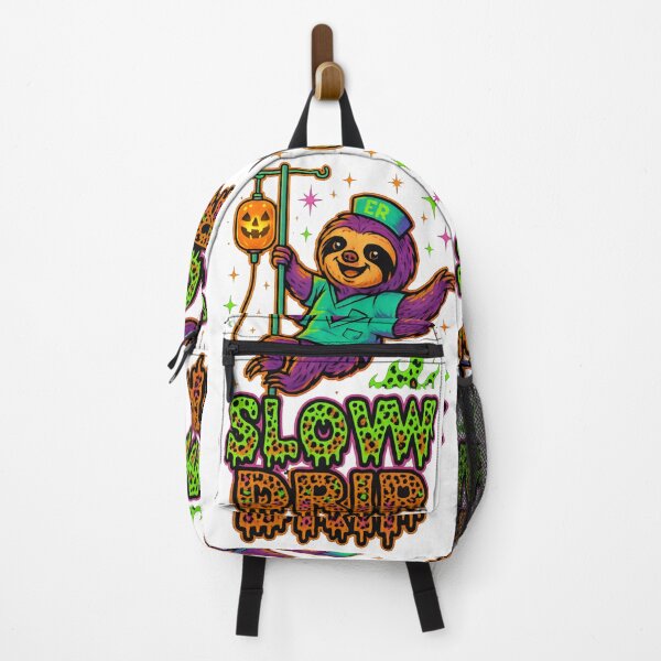 Item preview, Slow Drip – Funny Halloween ER Nurse and IV Nurse Design for RNs, LPNs, and Healthcare Workers designed and sold by ClinicalHubs.