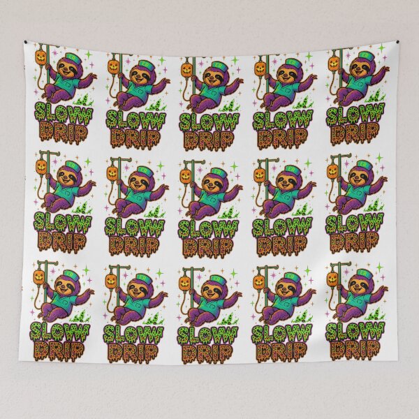 Item preview, Slow Drip – Funny Halloween ER Nurse and IV Nurse Design for RNs, LPNs, and Healthcare Workers designed and sold by ClinicalHubs.