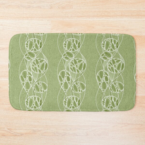 Item preview, Go with the Flow - Soft Lime Green Pop/ Medium designed and sold by Carina Parry Studios.