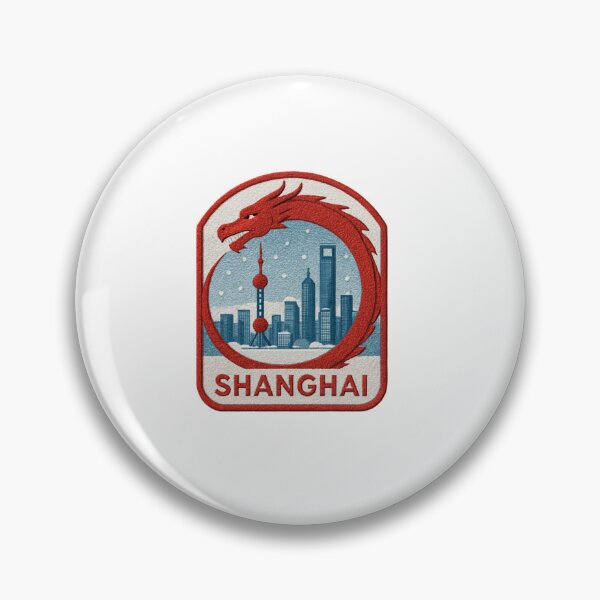 Item preview, Shanghai Urban Snow Dragon Patch designed and sold by Imaginarium of Chaos falcon88 .