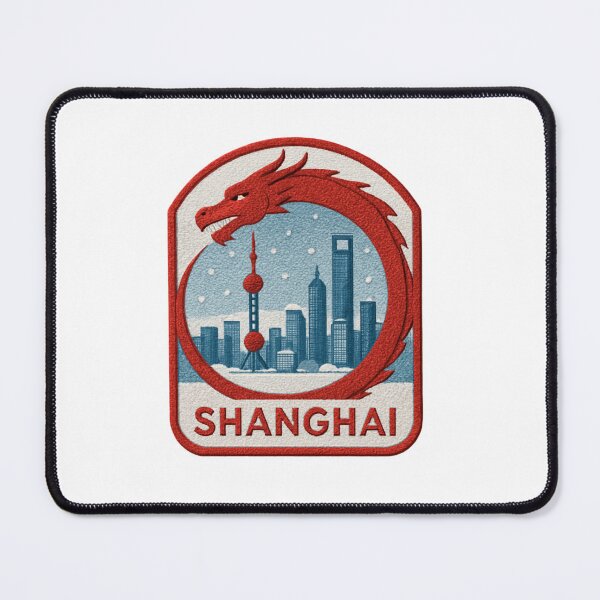 Item preview, Shanghai Urban Snow Dragon Patch designed and sold by Imaginarium of Chaos falcon88 .