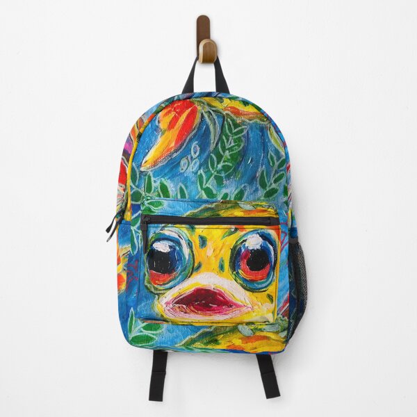 Item preview, Something Fishy - “Cheerful Colorful Blowfish – Joyful Ocean Artwork” designed and sold by Nikkiart24.redbubble.com.