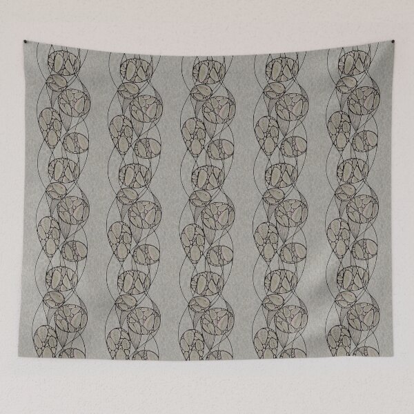 Item preview, Go With the Flow - Pale Earthy Greige/ Medium designed and sold by Carina Parry Studios.