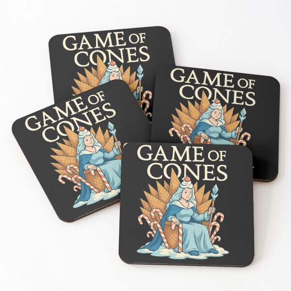 Item preview, Game of Cones – Funny Ice Cream Parody Shirt, Dessert Lover Gift, Fantasy TV Show Humor Tee designed and sold by AddictiveDesign.