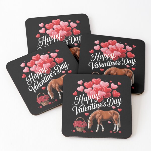 Item preview, Funny Horse Lover Valentine's Day Animals Heart designed and sold by ValerieRodrigue.