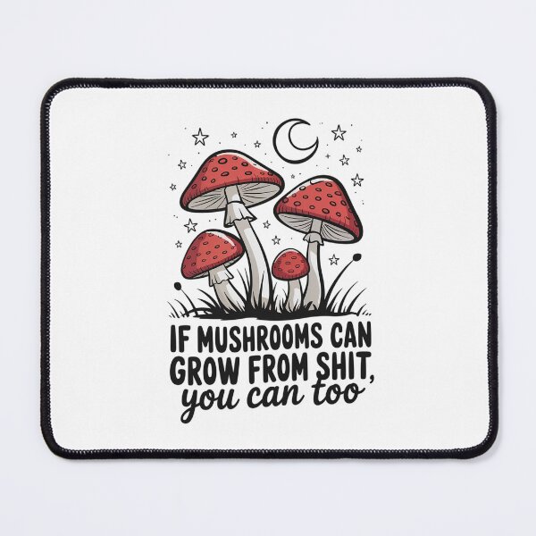 Item preview, Mushrooms Funny designed and sold by VasilisLamArt.