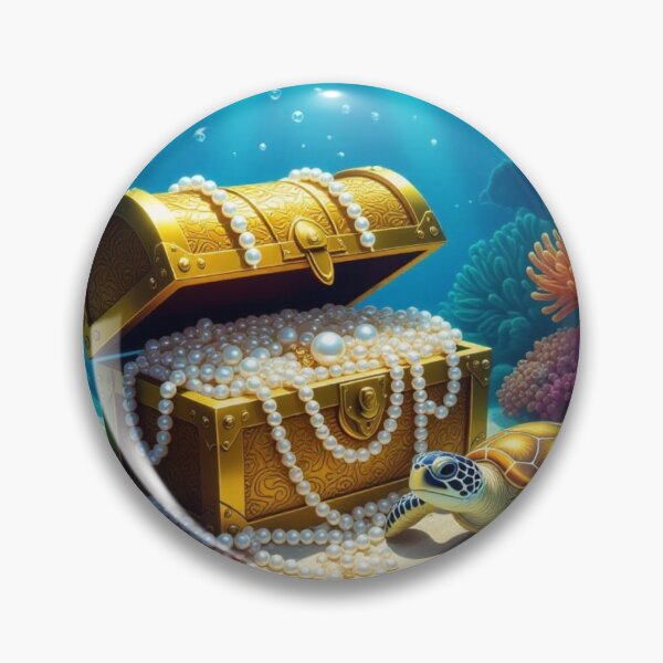 Item preview, Treasure Chest Under Sea designed and sold by ArtQueen777.