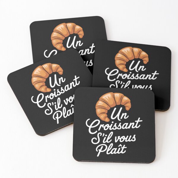 Item preview, French Croissant Bread Un Croissant S'il Vous Plait designed and sold by ValerieRodrigue.