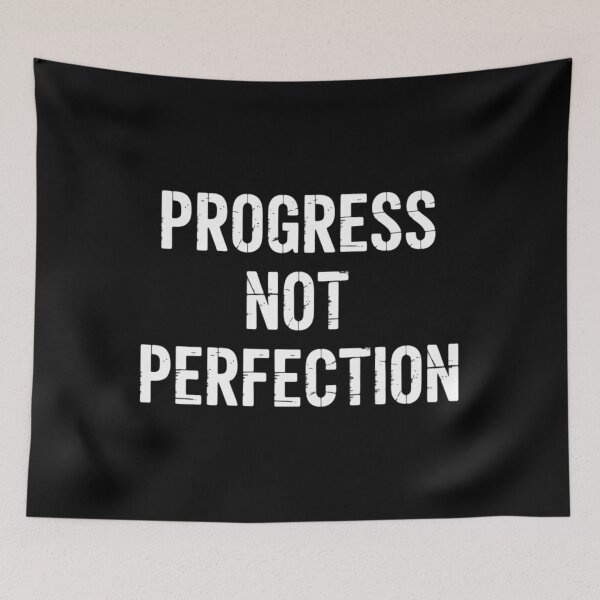 Item preview, Addiction Recovery Progress Not Perfection designed and sold by ValerieRodrigue.