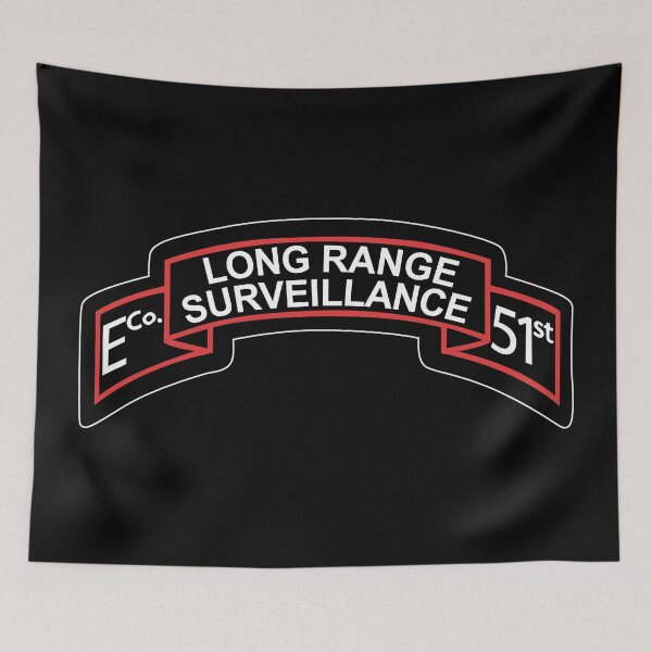 Item preview, Airborne Ranger - E Company- 51st Infantry (Ranger) Scroll designed and sold by Military Insignia Products.