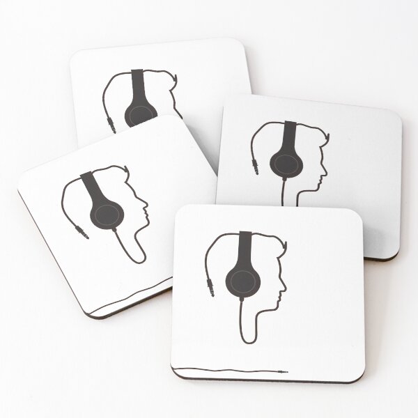 Item preview, Sound of the Mind | Minimalist Headphone Silhouette Art designed and sold by GorArt1.