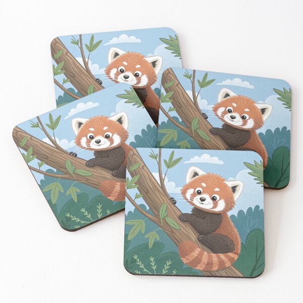 Item preview, THE RED PANDA designed and sold by Fabrifrank.