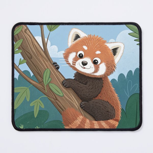 Item preview, THE RED PANDA designed and sold by Fabrifrank.