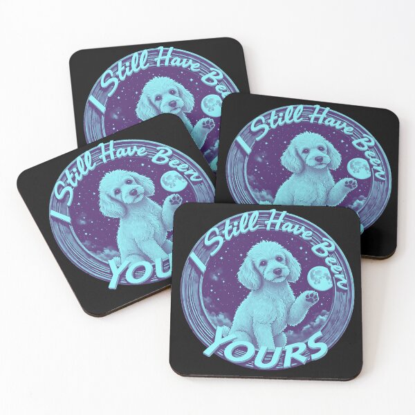 Item preview, A fluffy goldendoodle waving for you designed and sold by e-camelleone.