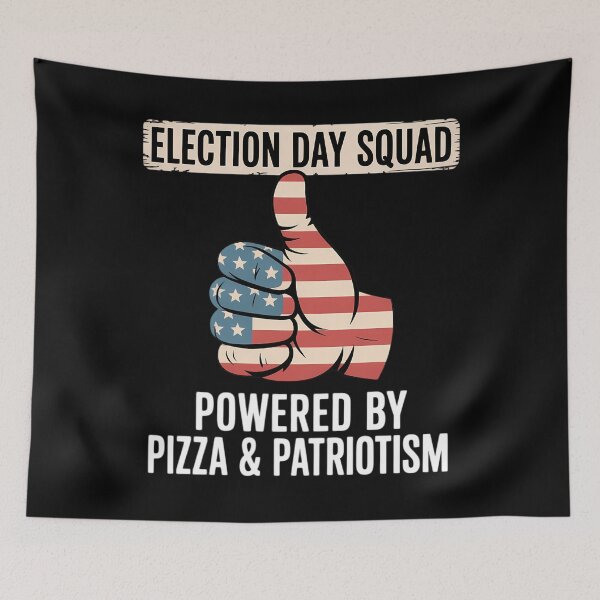 Item preview, Fun Voting Booth Poll Worker Volunteer - Election Day Squad designed and sold by ValerieRodrigue.