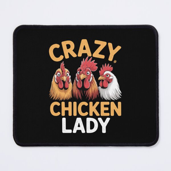 Item preview, Crazy Chicken Lady Women Chicken designed and sold by THagBlue.