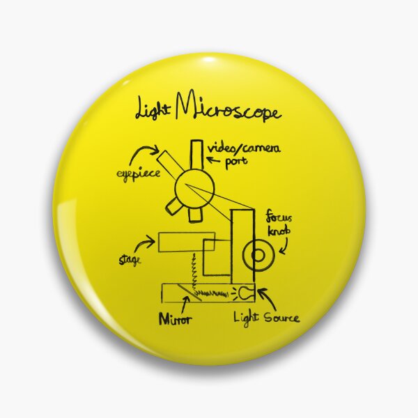 Item preview, Light Microscope Diagram designed and sold by chowlet.