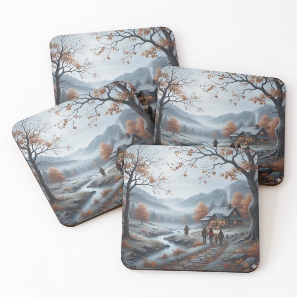 Item preview, Coming Home in Autumn designed and sold by DreamArtis.