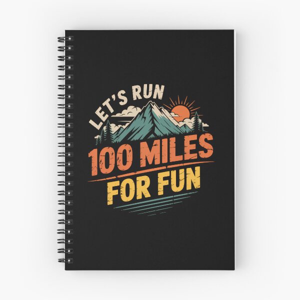 Item preview, Let's Run 100 Miles For Fun - 50k Ultramarathon Trail Runner designed and sold by ValerieRodrigue.