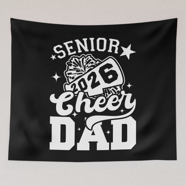 Item preview, Senior Cheer Dad 2026 Proud Cheerleader Dad Class of 2026 designed and sold by SakuraPxl.