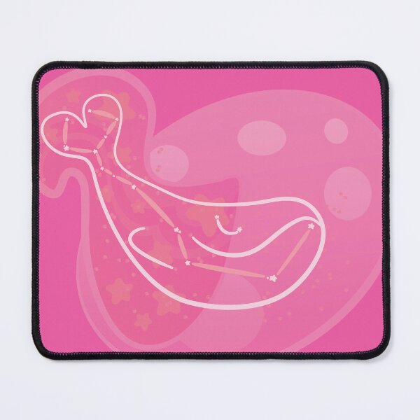 Item preview, Minimalist Whale Calf Silhouette over Pink designed and sold by Oni Figments.