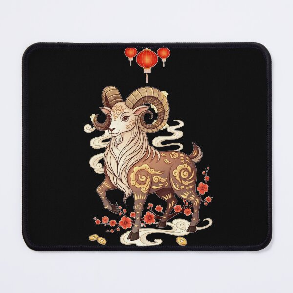 Item preview, Golden Ram, Lunar Elegance designed and sold by ZodiacWonders.