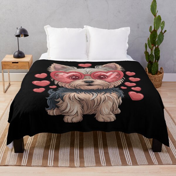 Item preview, Yorkshire Terrier valentines day Yorkie Lover designed and sold by ValerieRodrigue.
