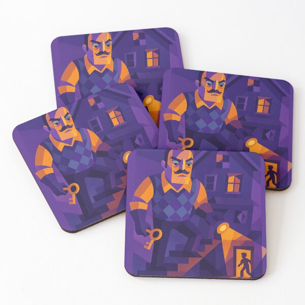 Item preview, The Neighbor’s Secret | Cubist Fan Art Hello Neighbor Design designed and sold by Owlic.artwear.