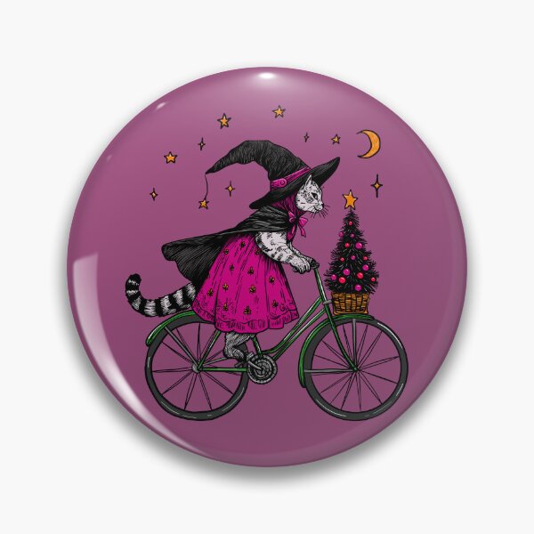 Item preview, The Christmas Witch designed and sold by KilkennyCat Art.