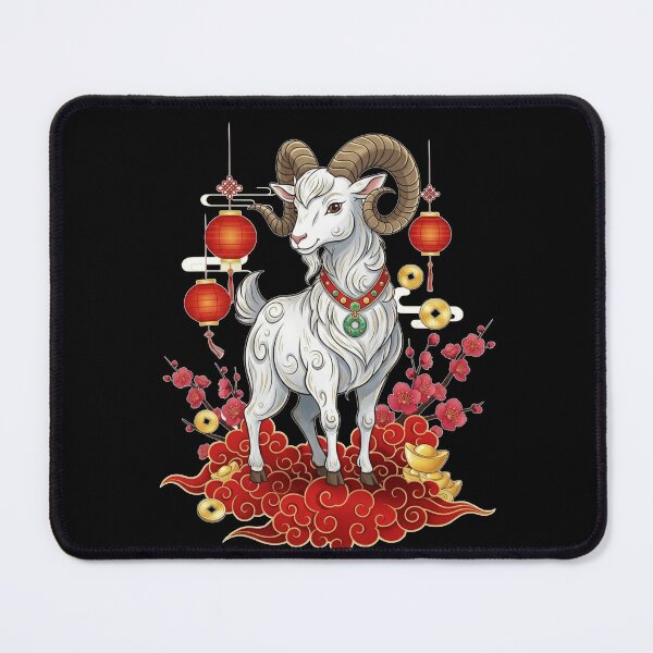 Item preview, Auspicious Ram of Fortune designed and sold by ZodiacWonders.