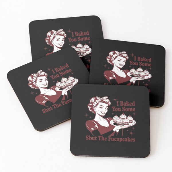 Item preview, Funny Housewife I Baked You Some Shut The Fucupcakes designed and sold by marcusry.