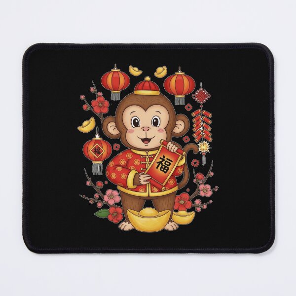 Item preview, Festive Monkey Fortune Bringer designed and sold by ZodiacWonders.
