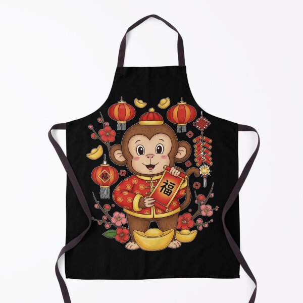 Item preview, Festive Monkey Fortune Bringer designed and sold by ZodiacWonders.